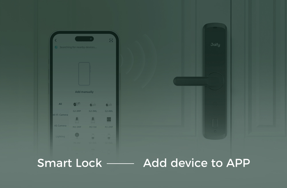 Smart keypad Door Lock with Handle